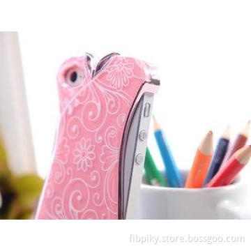 Pink Plastic iphone 5 Protective Cases Luxury Cheongsam